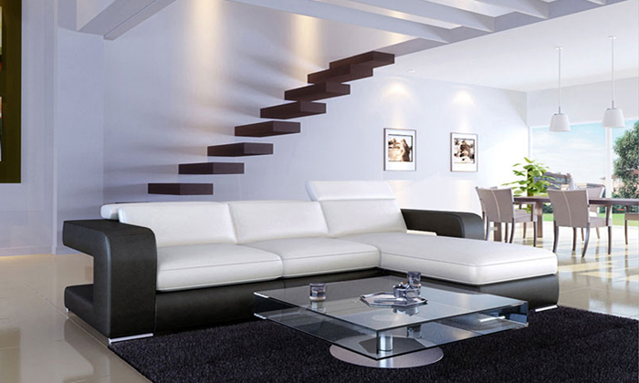 Plain Polished L Shaped Sofa Set, Feature : Attractive Designs, Quality Tested