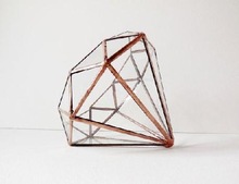 DIAMOND SHAPE TERRARIUMS