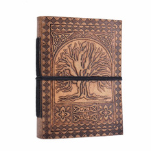 Store Indya Wood Embossed Leather Diary, Style : Hardcover