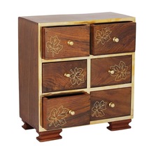 Store Indya Wooden Jewelry Cabinet