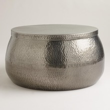 Metal Silver Coffee Table