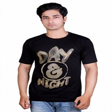 Factory direct wholesale round neck t shirt man with design