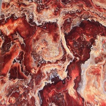 Red Onyx PVC Decorative Wall and Partition Panel