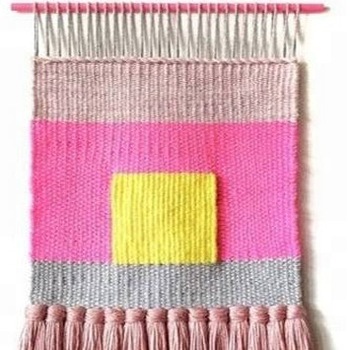 100% COTTON Macrame Wall Hanging, for HOME DECOR HOTEL, Color : NATURAL COLOR, TIEDYE