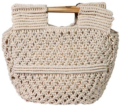 DJENA Women Macrame bag, Style : Preppy Style