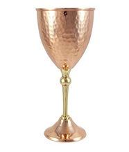 Copper goblet, for Hotel Etc, Certification : SGS