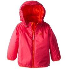 Regular Winter kid jacket with detachable hood, Technics : Plain Dyed