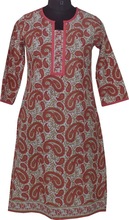 Cotton fabric ladies designer kurti, Feature : Plus Size