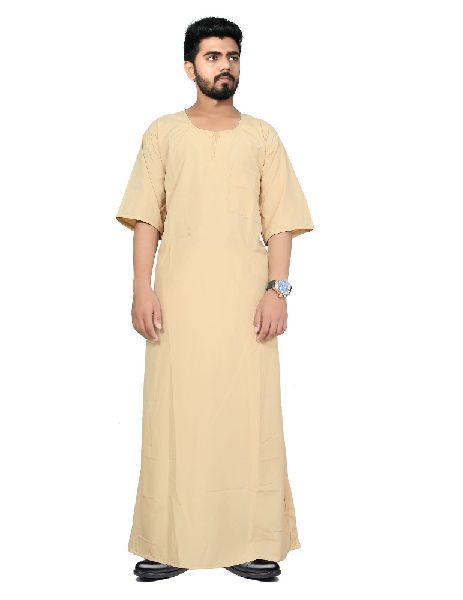 Casual Islamic Wear, Color : Cream Beige