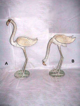 Aluminum Metal Bird Crane figurines