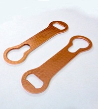COPPER PLATTED HAMMERED BOTTLE OPENER, Feature : Eco-Friendly