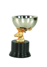 Deer head award cup trophy