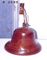 RUSTING FINISHED BRASS NAUTICAL SHIP BELL