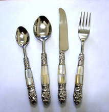 Shell decorated Cute cutlery set