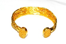 Medallion Jewels Golden Coated Druzy Vermeil, Gender : Children's, Men's, Unisex, Women's