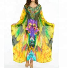 African digital printing kaftan f, Specialities : Dry Cleaning, Washable