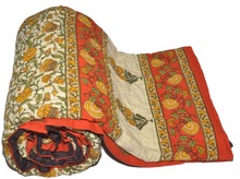 Cotton Stuffed Premium Jaipuri Razai Quilt, for Home, Hotel, Size : King