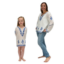 Cotton Summer Mother Daughter Matching Outfit