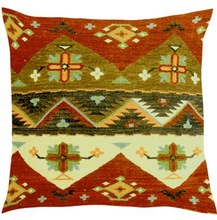 Hotel Kilim Chair Cushion Cover, Style : Hand woven
