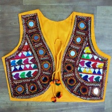 Rajasthani traditional handmade jacket Koti, Technics : Embroidered