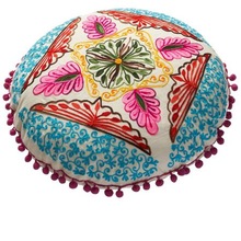 Unique Shaped and Multicolor Embroider Cushion Cover
