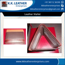 cow leather wallet