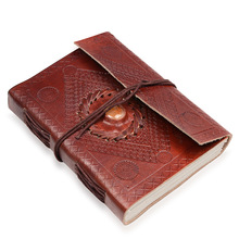 Leather Journal handmade paper diary