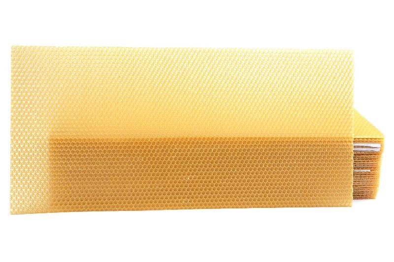 Bee Comb Foundation Sheet, Shape : Rectangular