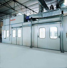 Modular Industrial Paint Booth