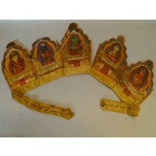 Buddha Head Golden Crown