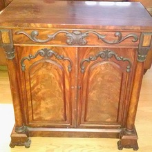 Decorative Antique Hand Carved Wooden Cabinet
