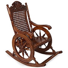 Wooden Glider Leisure Chair