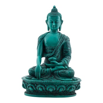 Turquoise Guatama Buddha (Shakyamuni) Statue, Size : Customized Size