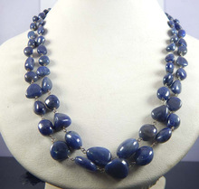 Natural Blue sapphire nuggets tumble beads