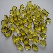 Natural Lemon Quartz Faceted Gemstone, Gemstone Color : Yellow