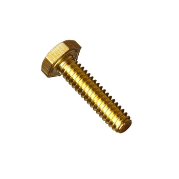 Brass hex nut fastener