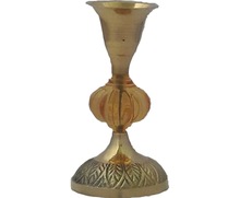 KVR brass taper candle holders