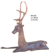 Metal Resin deer figurines, Style : Religious