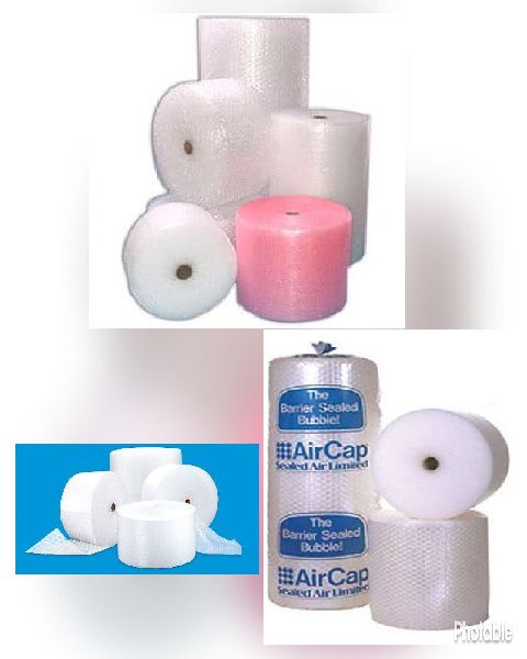 LDPE Air Bubble Rolls, for Stuff Packaging, Wrapping, Size : Multisize