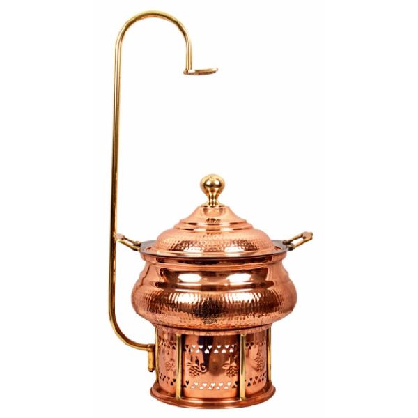 steel copper chafing dish