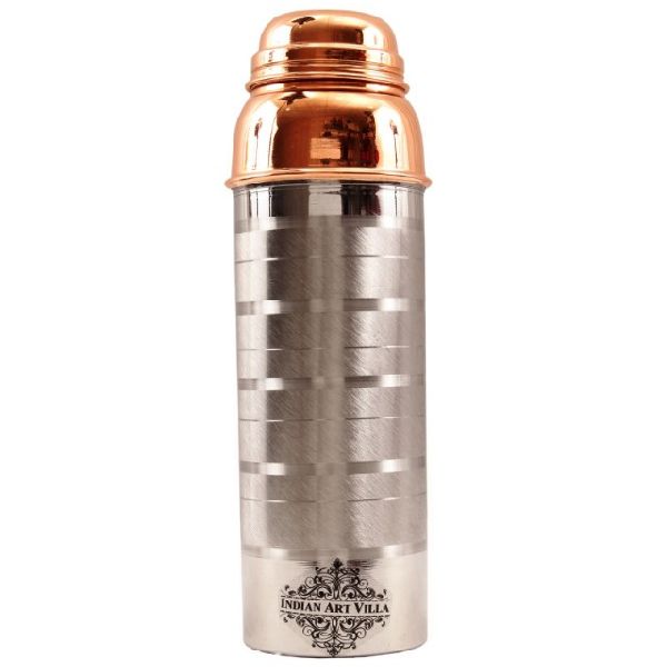  Approx 347 Gram steel copper water bottle, Feature : Eco-Friendly