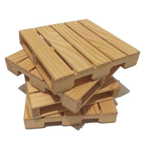 Square Polished pine wood pallets, for Packaging Use, Style : Single Faced