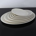 Plastic oval plates
