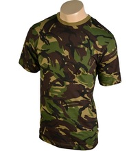 Short sleeve O-Neck Camouflage Print T Shirts, Color : Gray