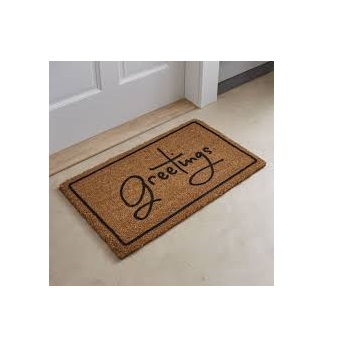 100% Cotton Door Mat, for Outdoor, Size : Customized Size