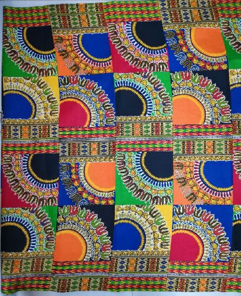 Cotton African Printed Skirts fabric