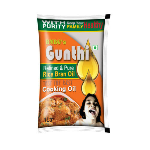 1 Litre Gunthi Refined Rice Bran Oil