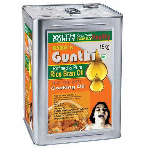 15 Litre Gunthi Refined Rice Bran Oil