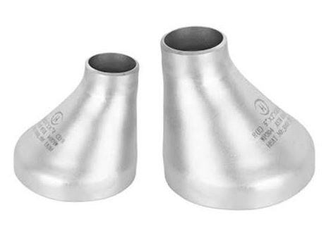 Metal Buttweld Pipe Eccentric Reducer, Color : Silver