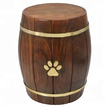 Wood Barrel Pet Urn, Feature : Eco-Friendly